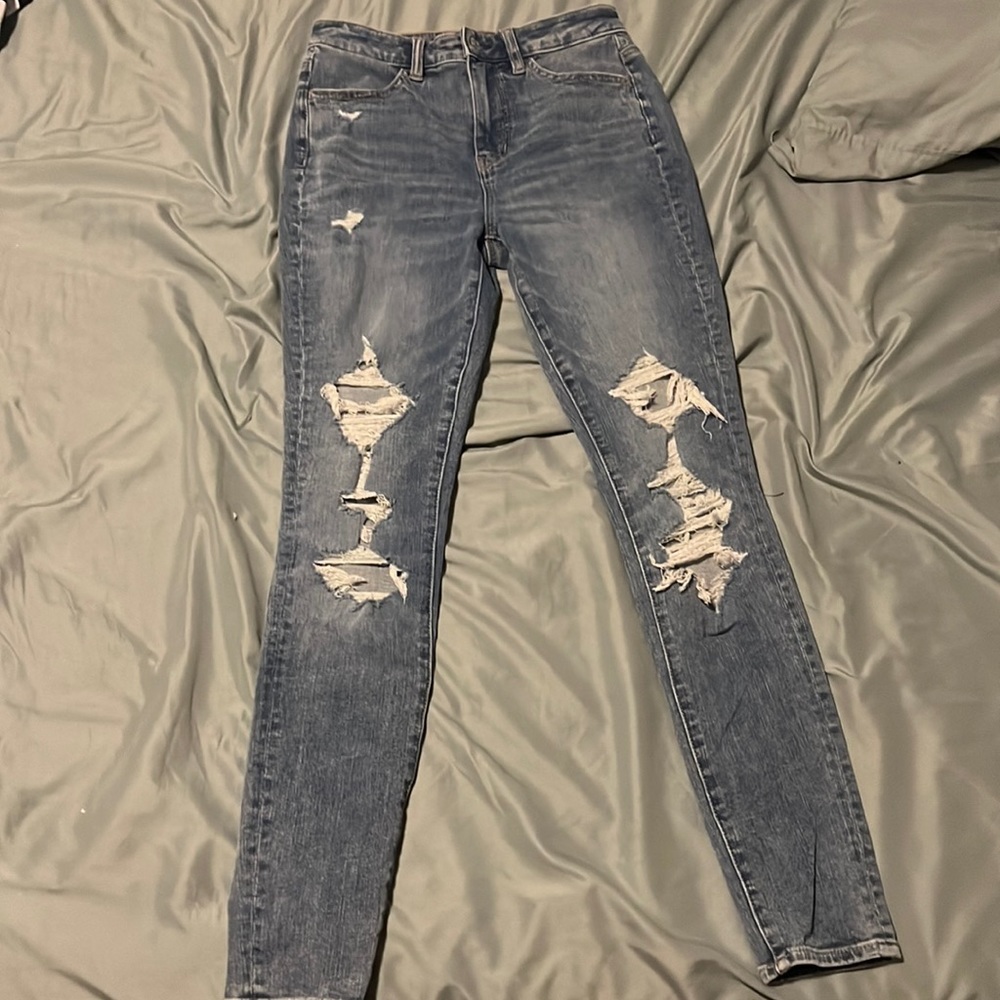 American Eagle- The Dream Jean, Super Hi-Rise Jegging